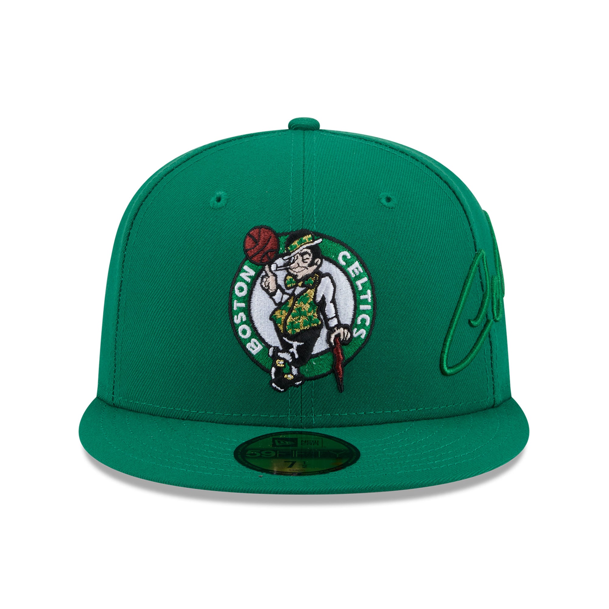 Casquette ajustée New Era verte Boston Celtics 59FIFTY pour homme