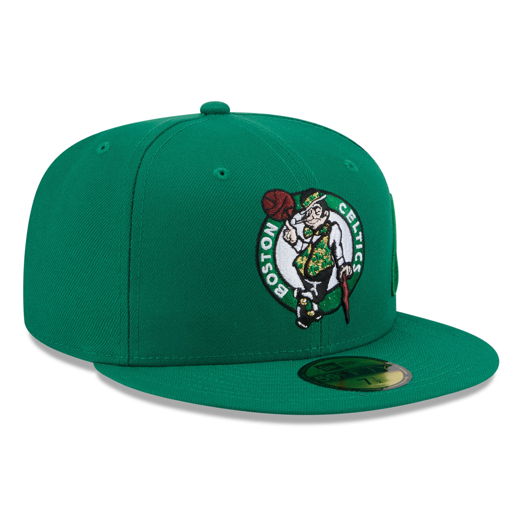 Casquette ajustée New Era verte Boston Celtics 59FIFTY pour homme