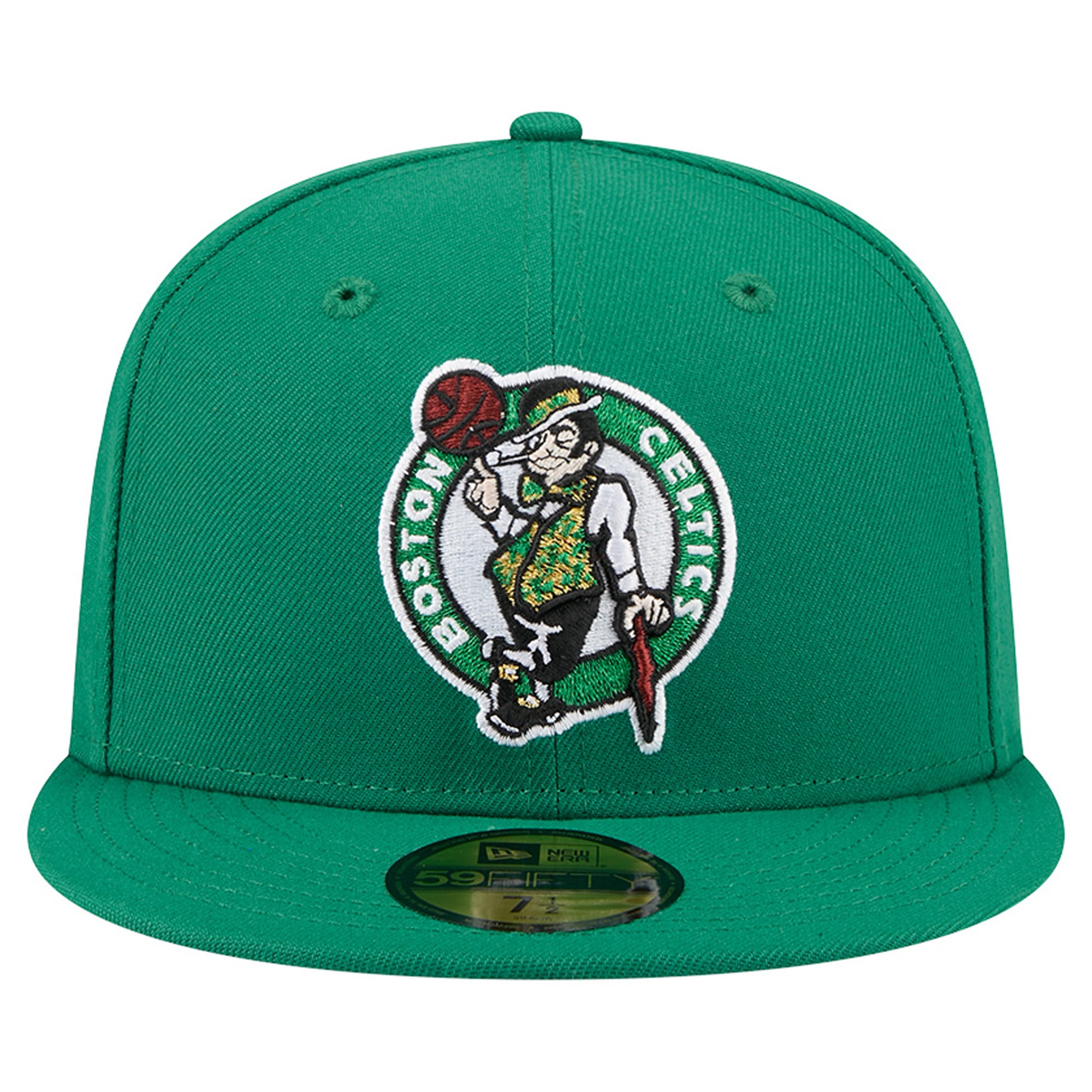Casquette ajustée New Era verte Boston Celtics Team 59FIFTY pour homme