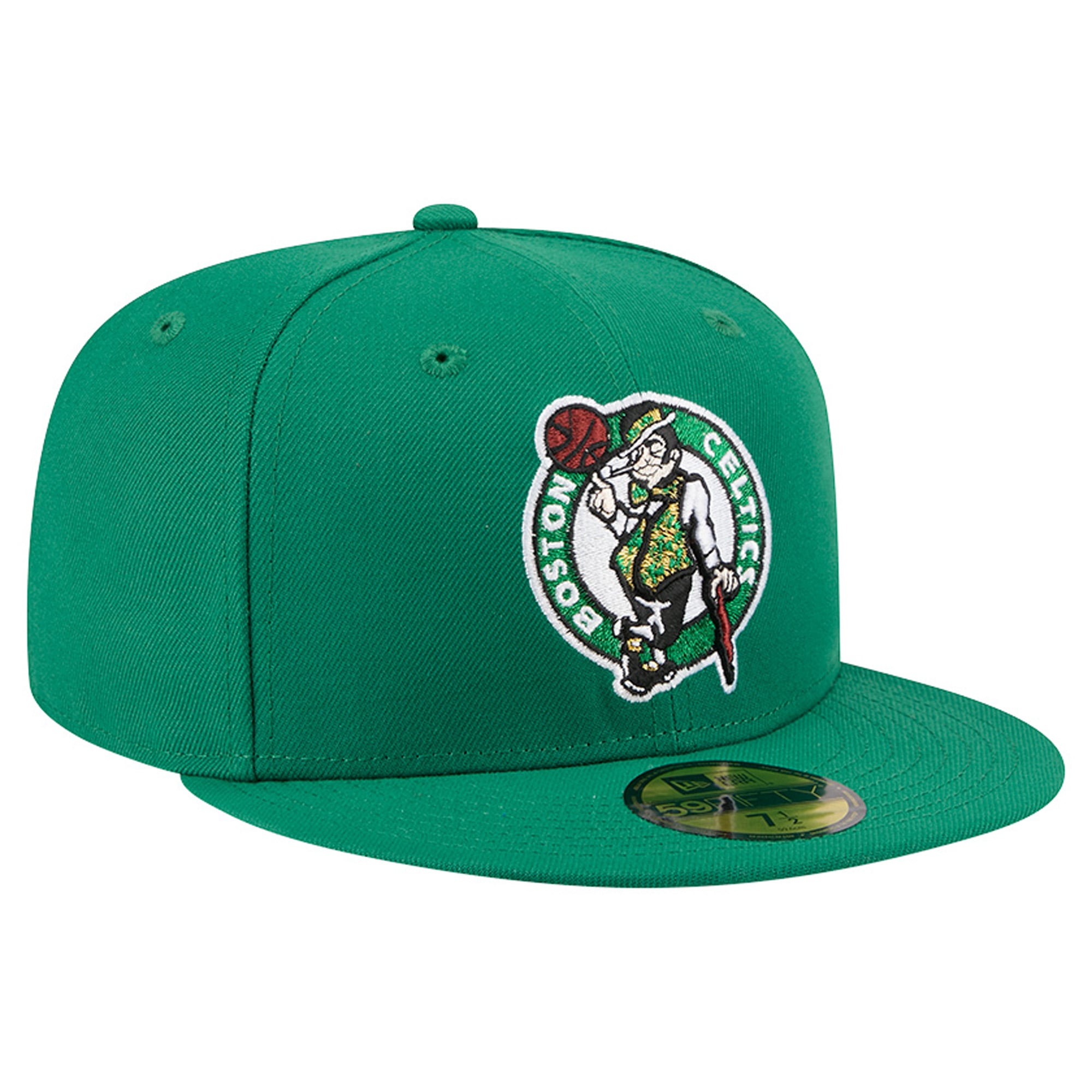 Casquette ajustée New Era verte Boston Celtics Team 59FIFTY pour homme