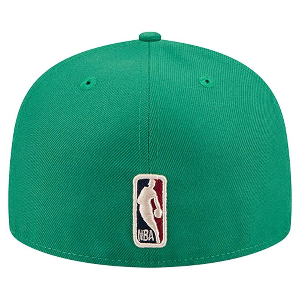Boston Green Code Boston Celtics New Era Core Logo 59FIFTY Fitted Hat - Kelly Green