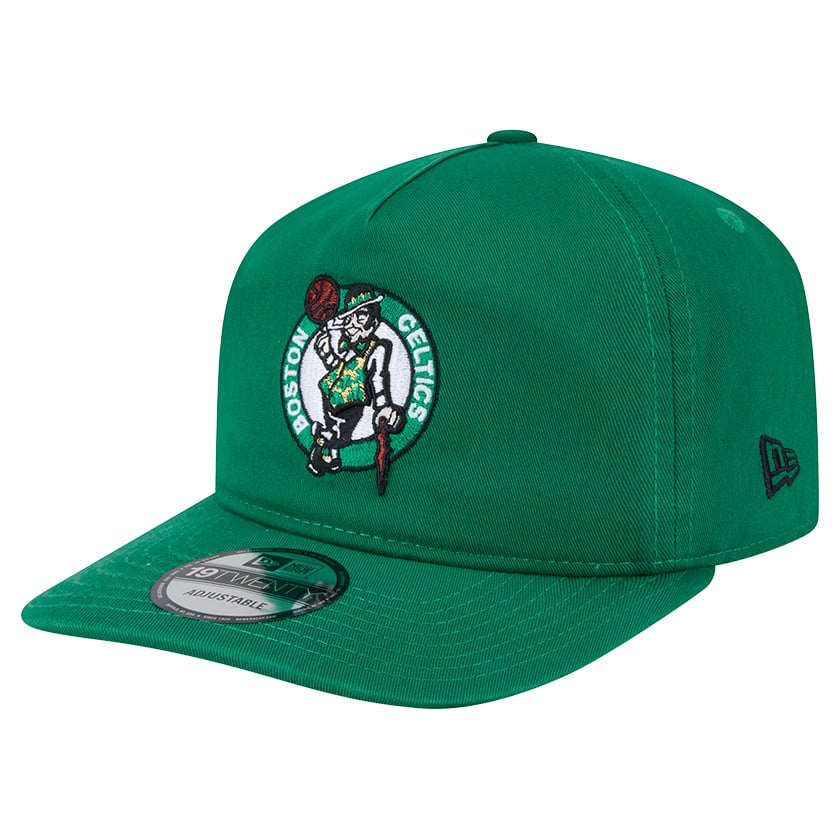 Men's New Era Kelly Green Boston Celtics Cotton 19TWENTY Adjustable Hat