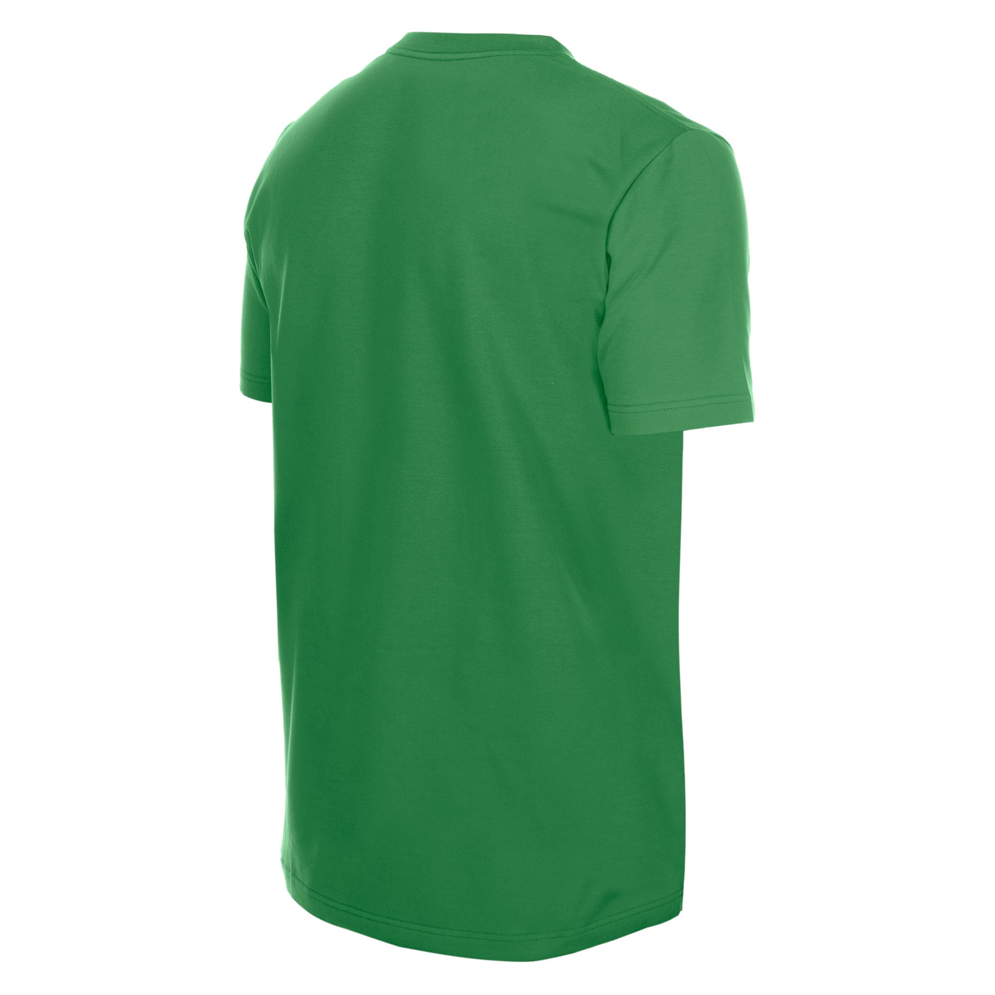 T-shirt floqué New Era vert Kelly pour homme, Boston Celtics, logo Laurel Crest