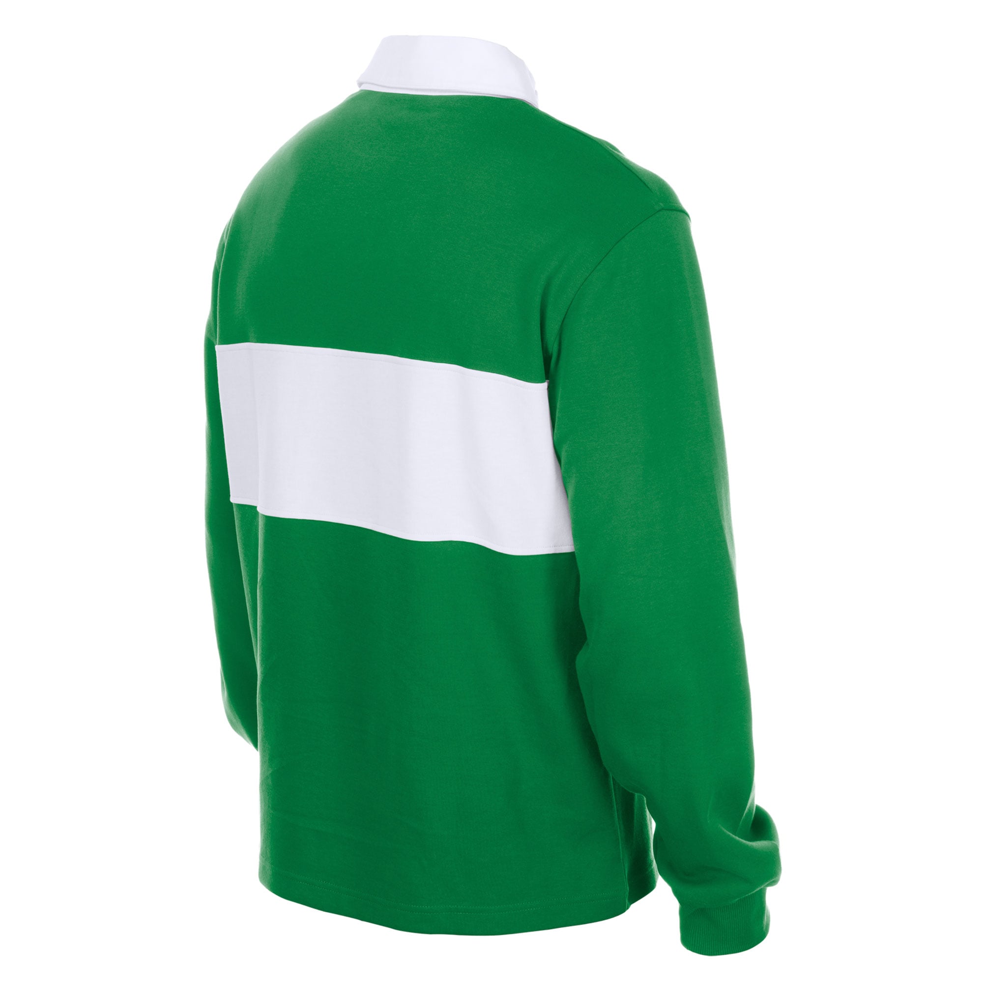 Men's New Era Kelly Green Boston Celtics Rugby Long Sleeve Polo