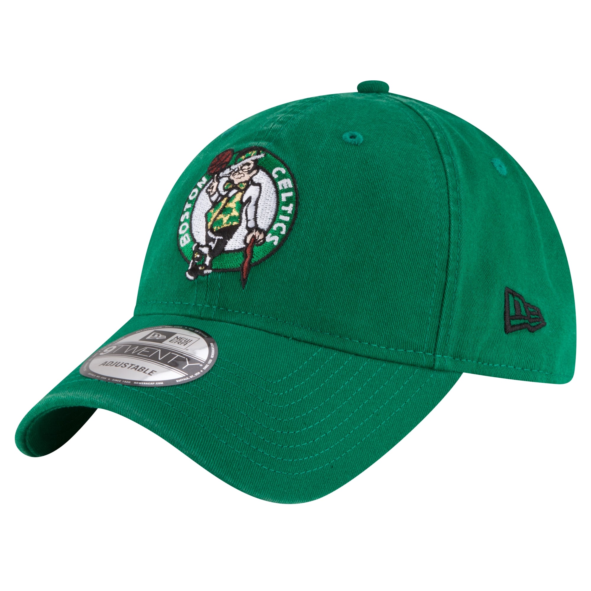 Men's New Era Kelly Green Boston Celtics Team 2.0 9TWENTY Adjustable Hat