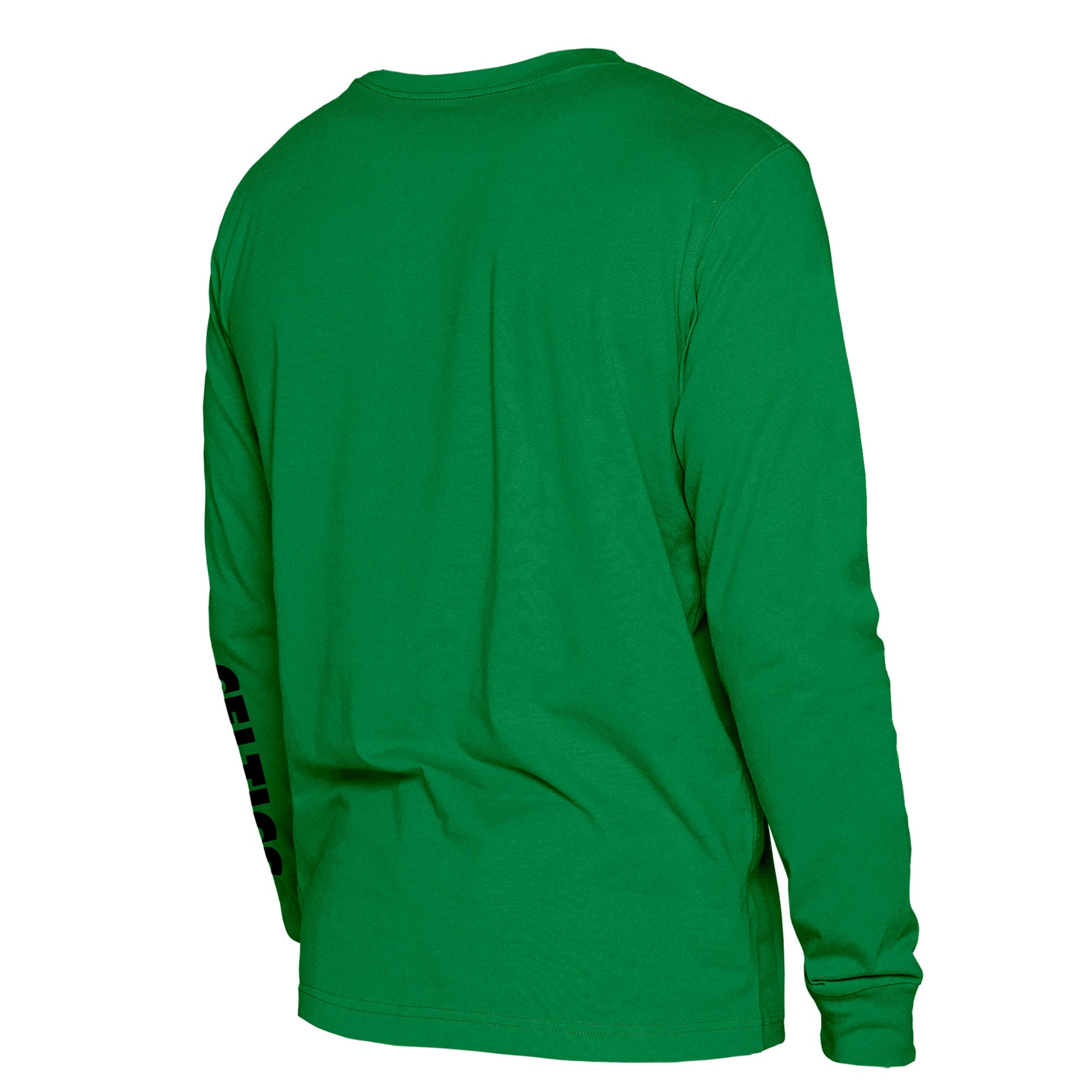 T-shirt à manches longues New Era Kelly Green Boston Celtics pour homme