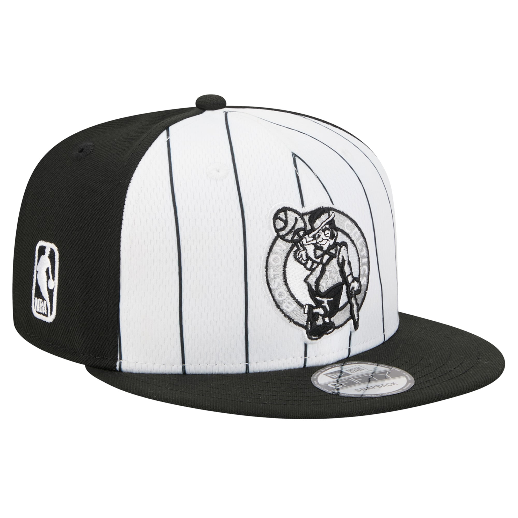 Men's Boston Celtics New Era White 2025 NBA Tip Off 9FIFTY Snapback Hat