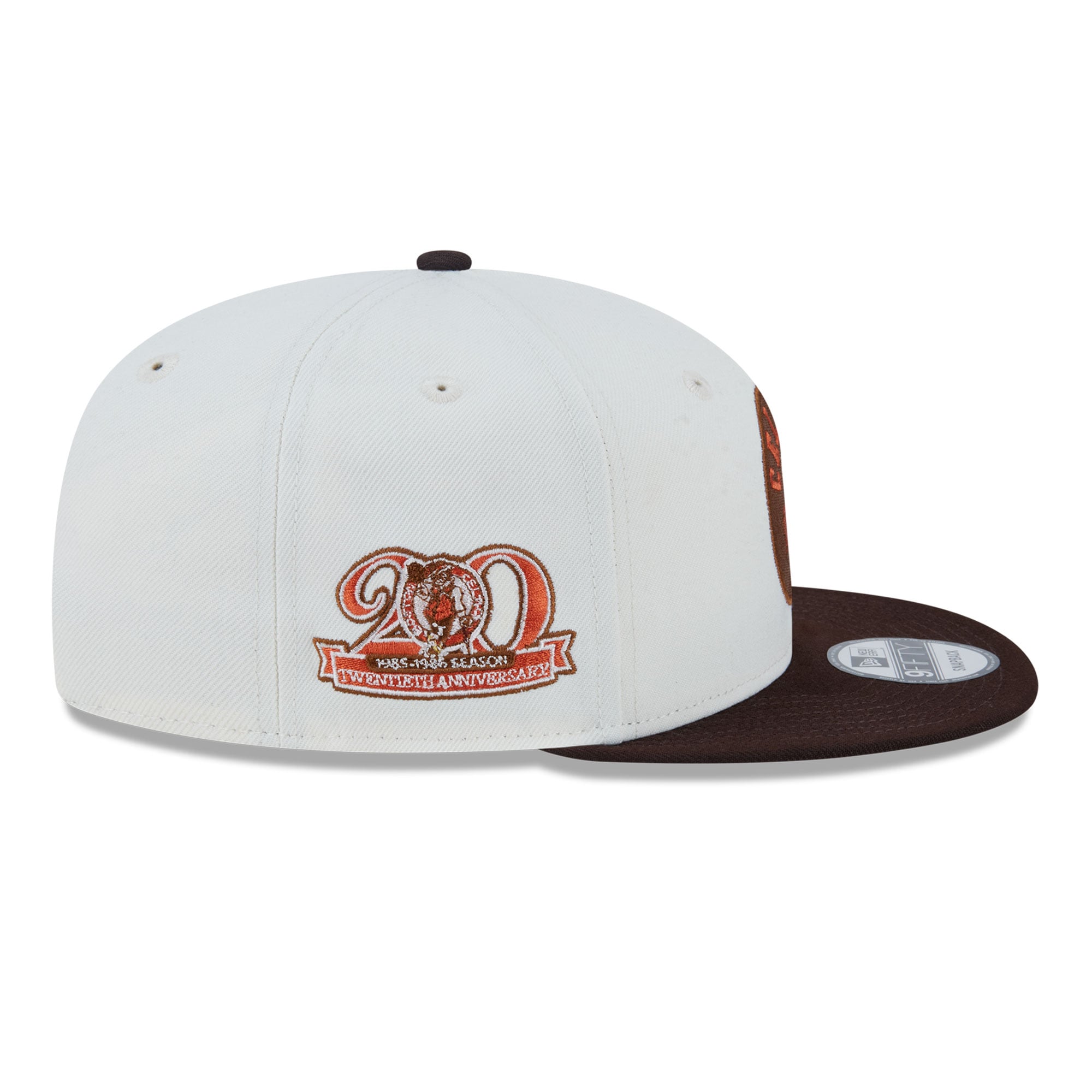 Casquette snapback New Era 9FIFTY blanche pour homme