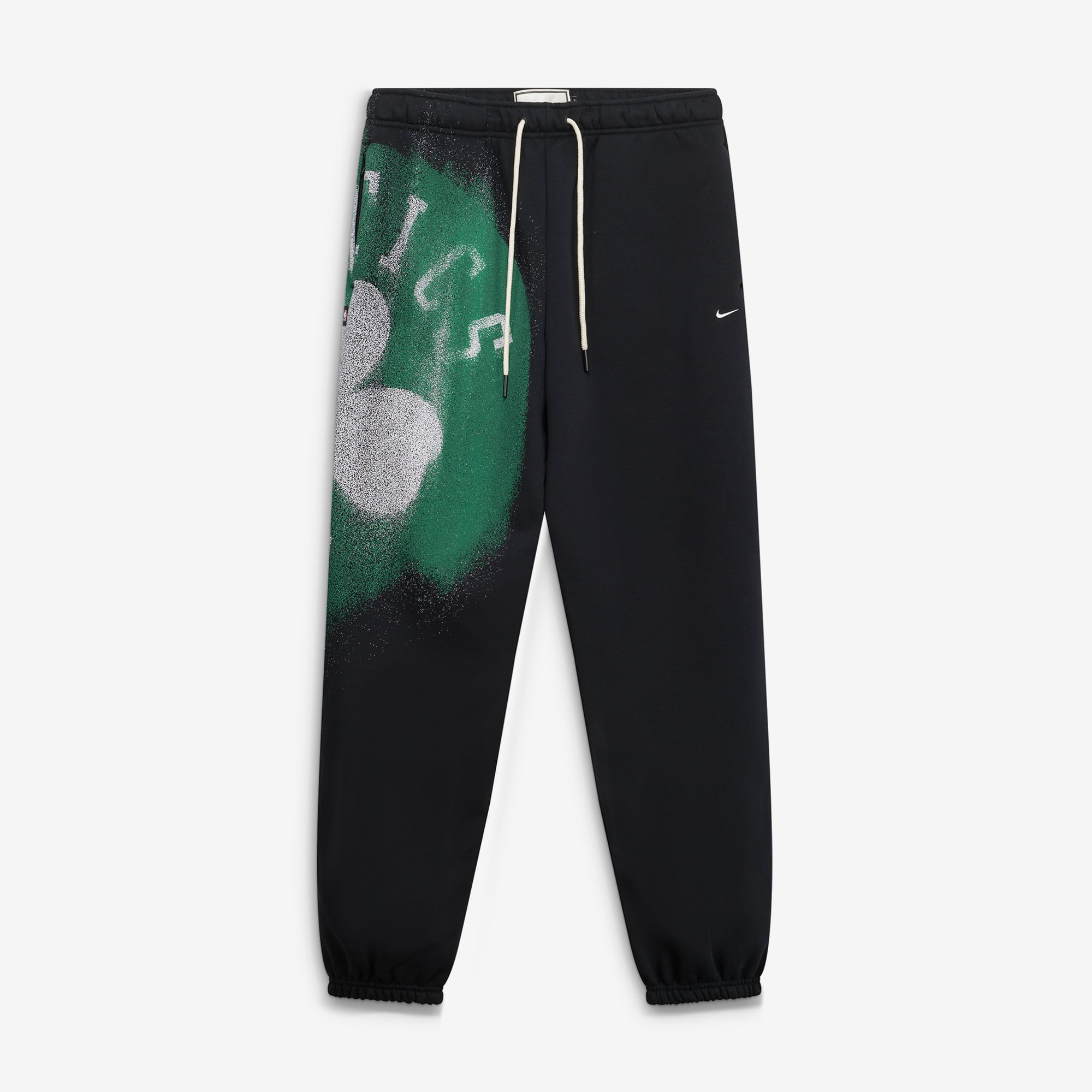 Pantalon de sport Nike Boston Celtics 2026 Standard Issue Icon Fleece fuselé noir pour homme