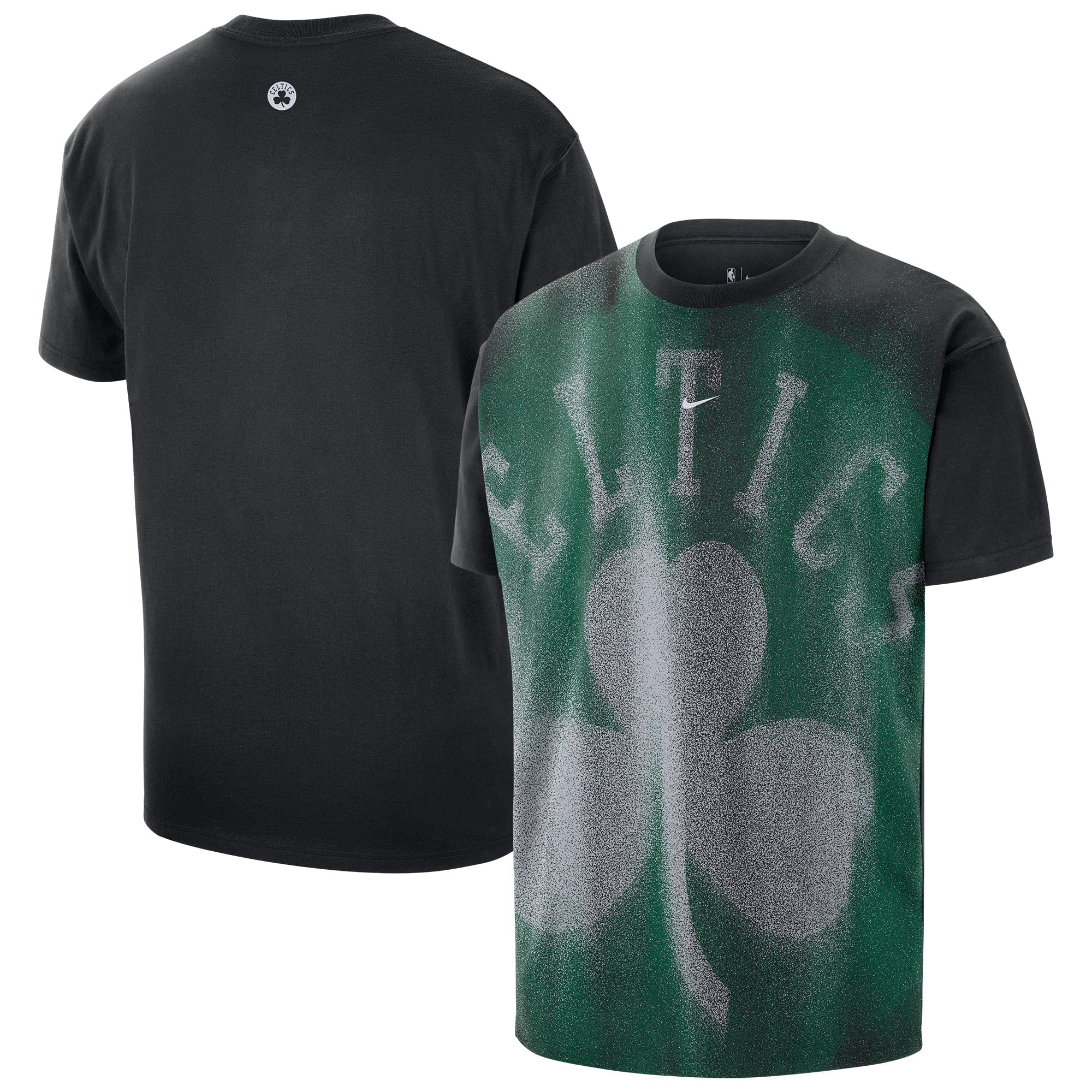 T-shirt d'entraînement Nike Boston Celtics noir pour homme, édition standard 2026, modèle Icon