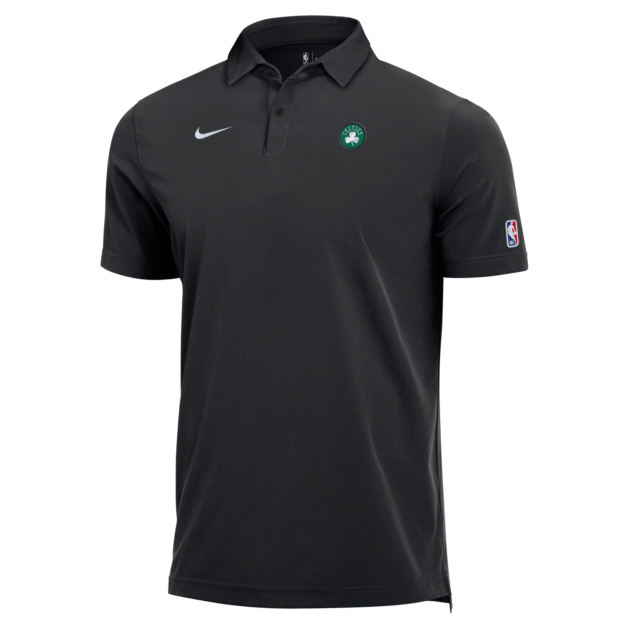 Men's Nike  Black Boston Celtics Dri-FIT Coaches Polo