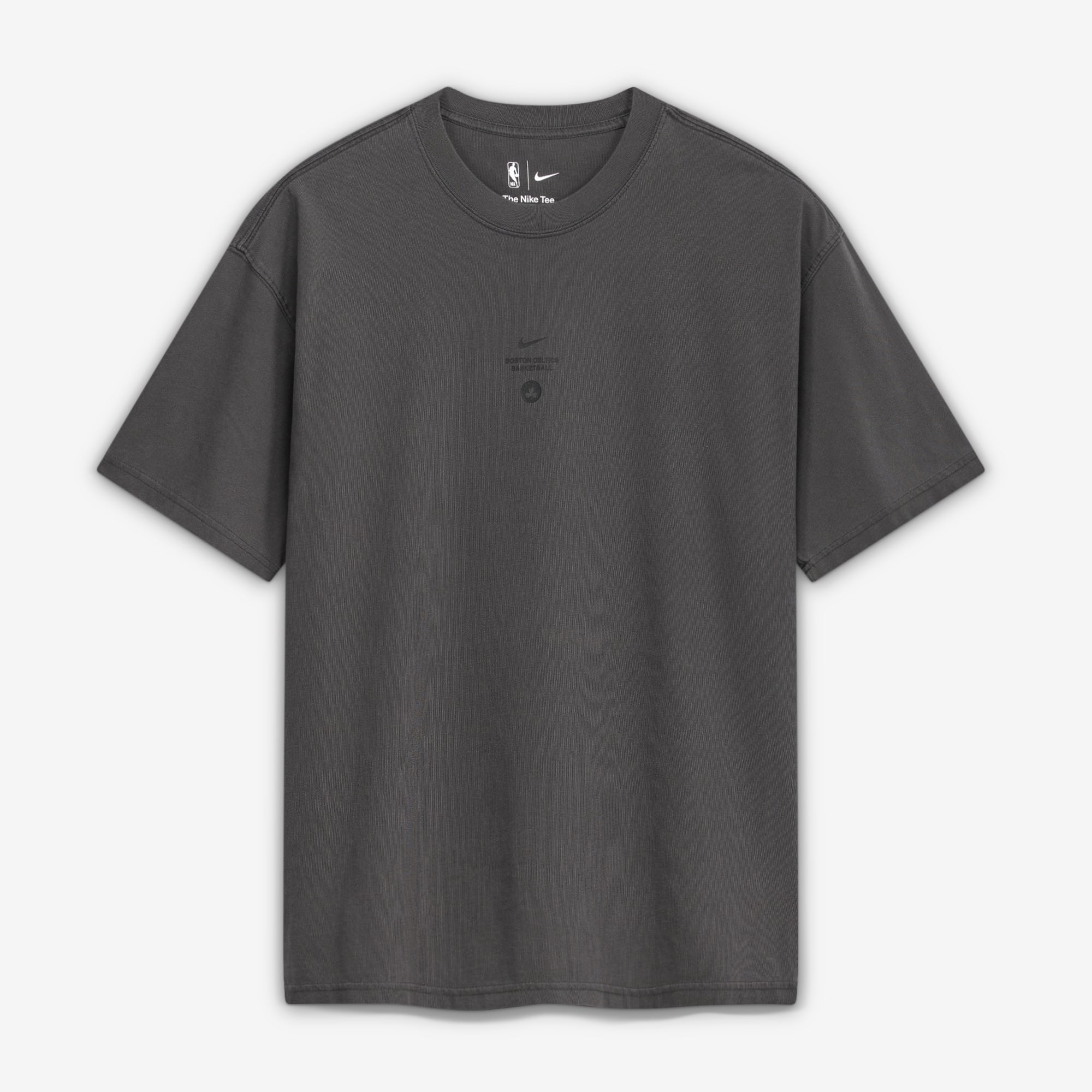 T-shirt Nike Max 90 d'avant-match Boston Celtics 2026 Standard Issue couleur anthracite pour homme