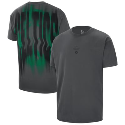 Boston Celtics Nike 2026 Standard Issue Pre-Game Max 90 T-Shirt - Charcoal