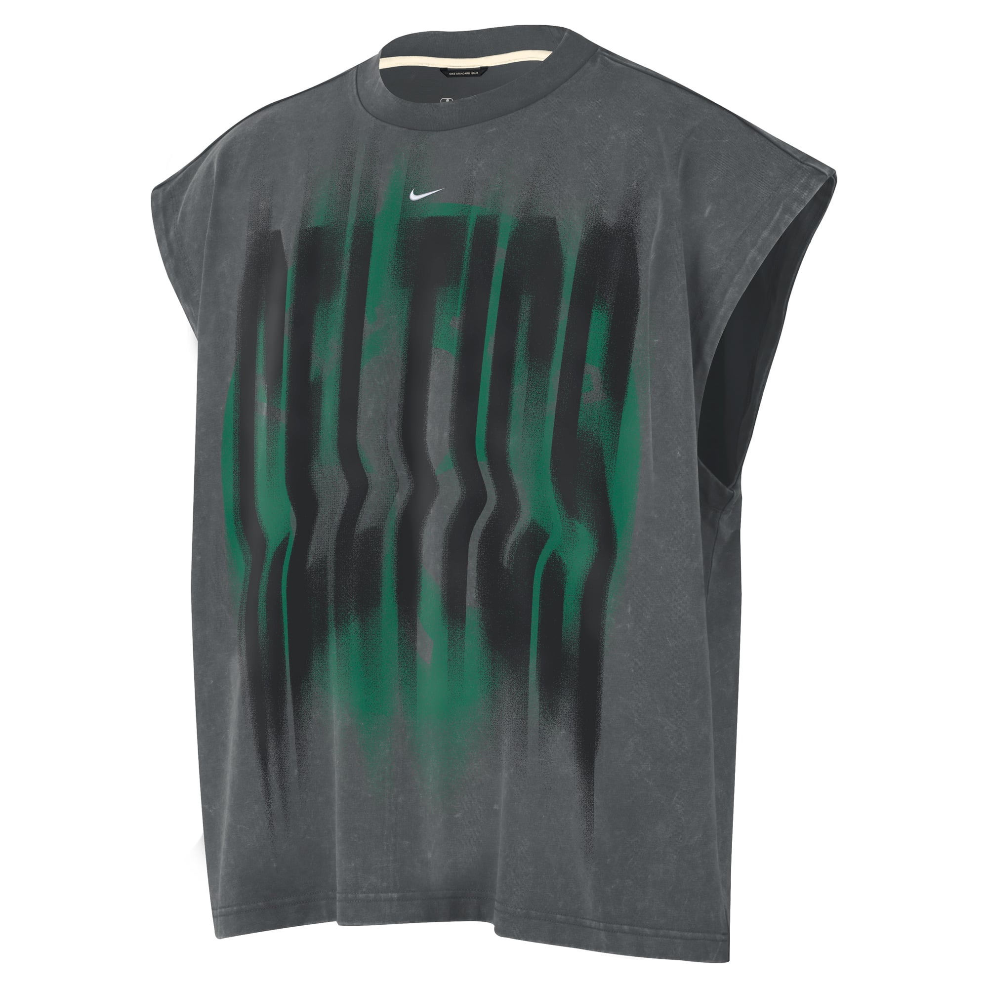 Débardeur d'avant-match Nike Boston Celtics 2026 Standard Issue, couleur anthracite, pour homme