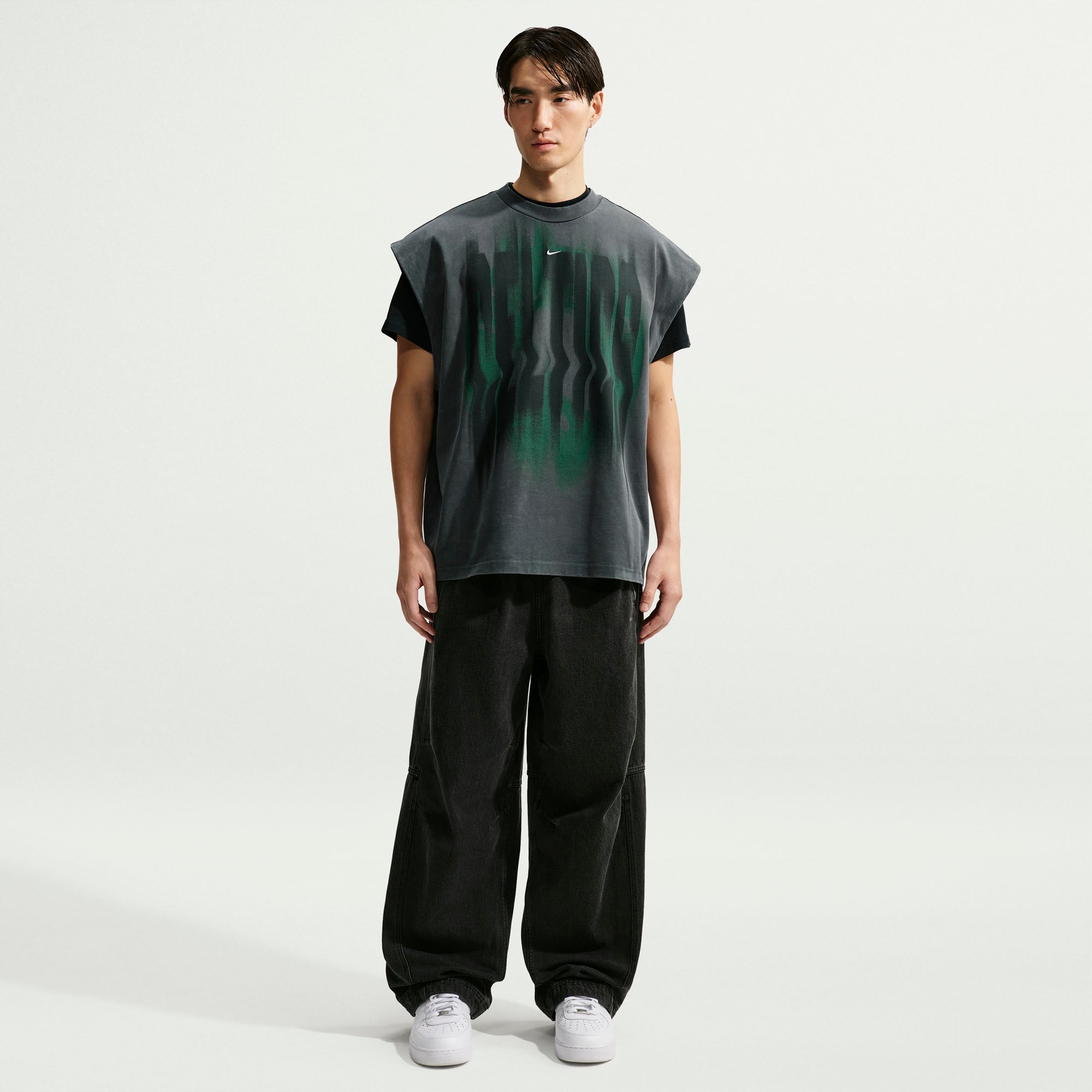 Débardeur d'avant-match Nike Boston Celtics 2026 Standard Issue, couleur anthracite, pour homme