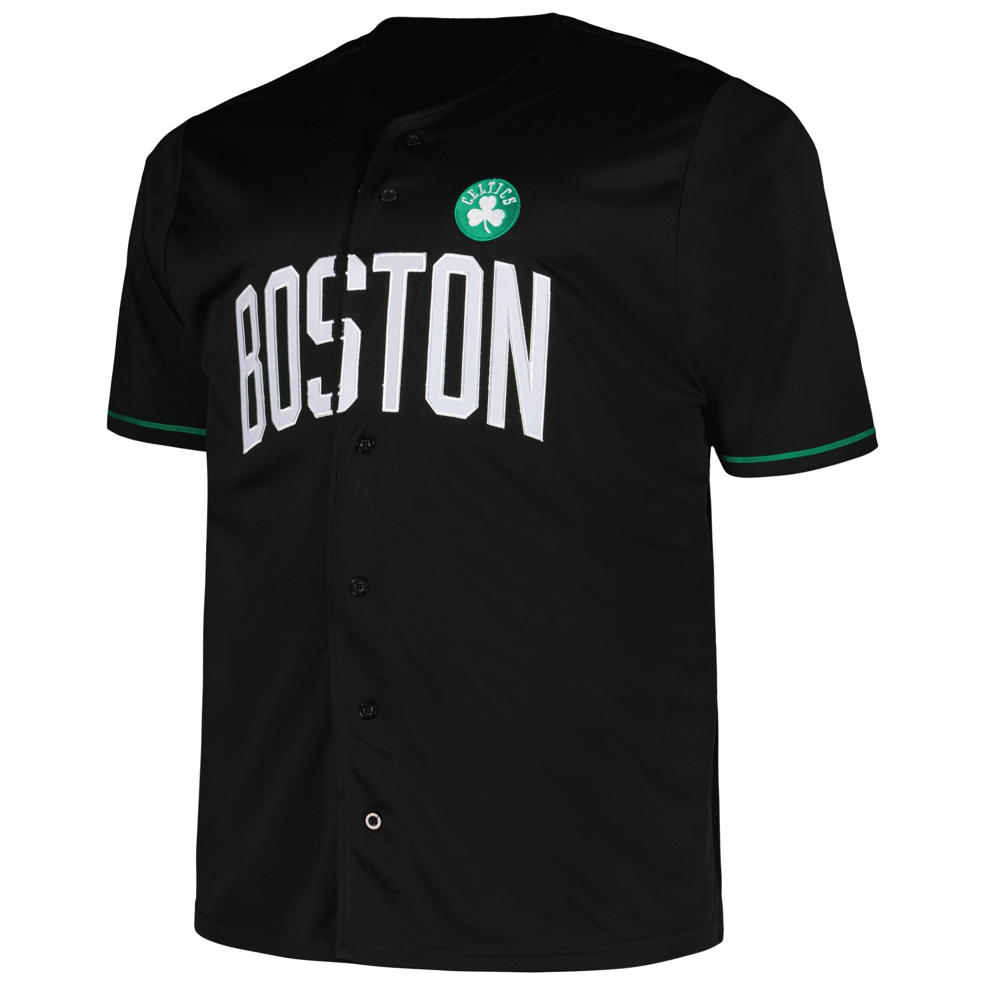 Men's Profile Black Boston Celtics Big & Tall Pop Jersey