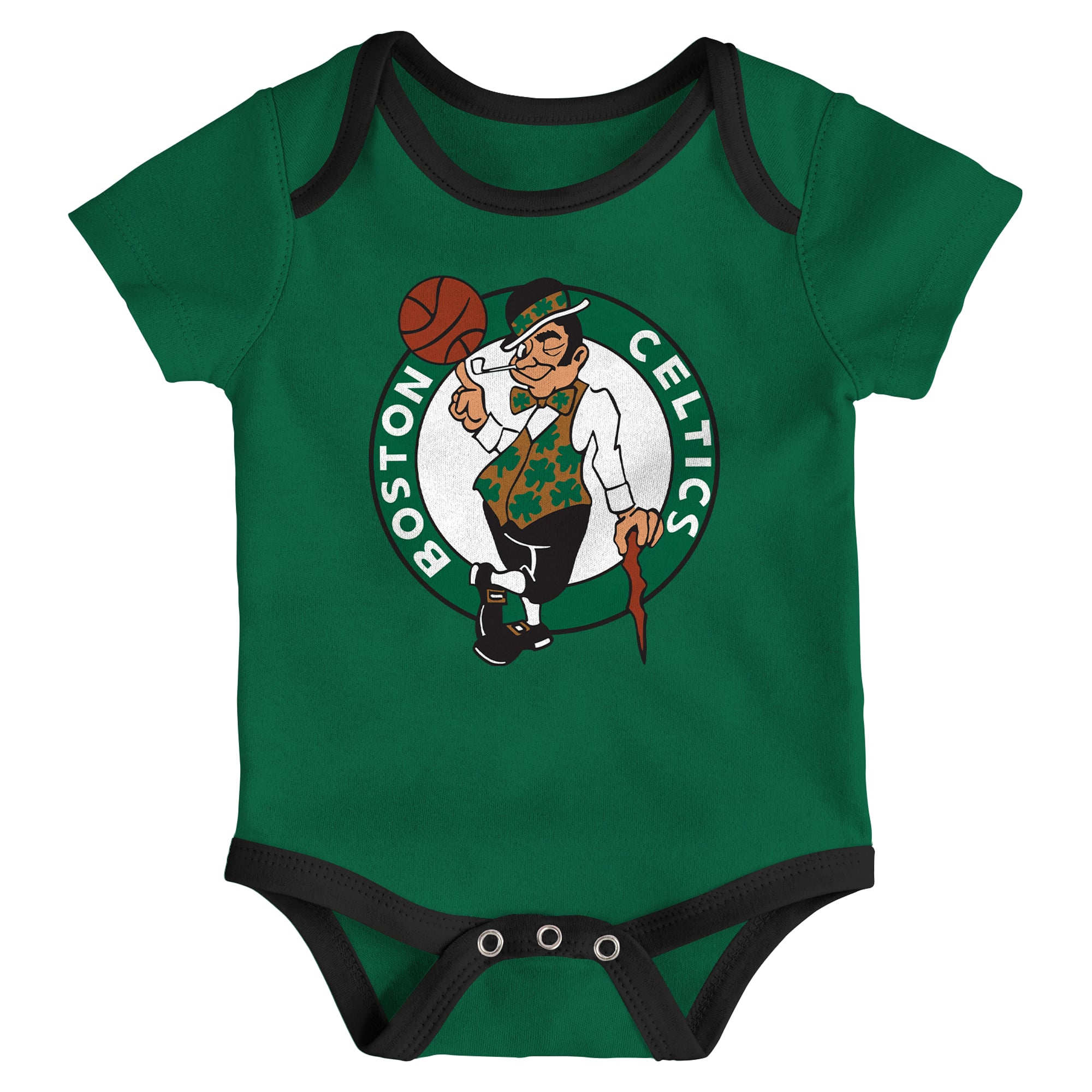 Ensemble de 3 bodies Outerstuff Boston Celtics Born To Ball pour nouveau-nés et nourrissons