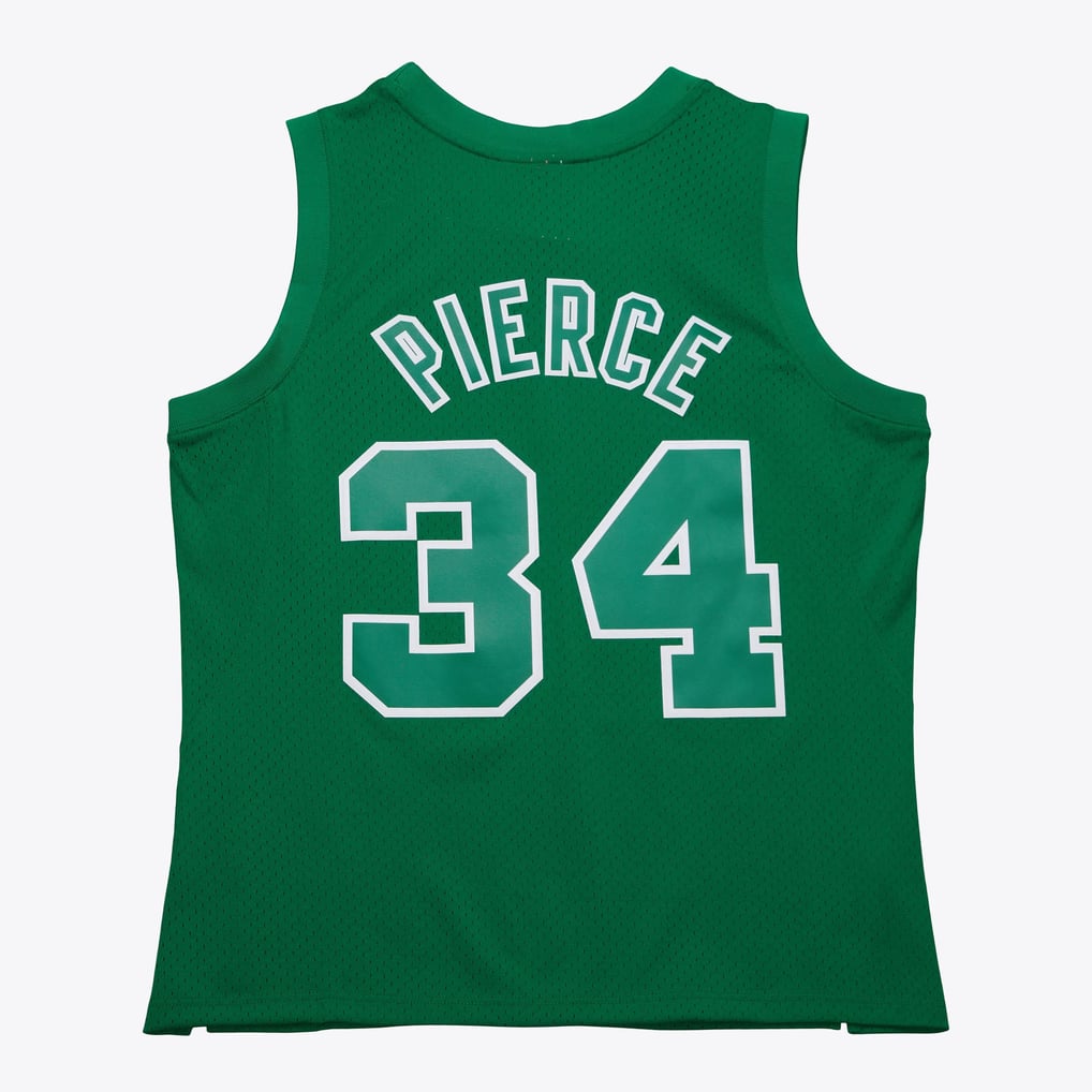 Paul Pierce Boston Celtics Autographed Authentic Mitchell And Ness Kelly Green 2012 Christmas Day Swingman Jersey