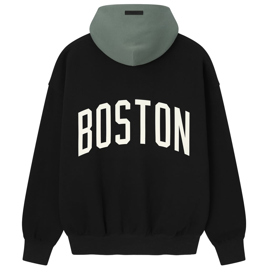 Unisex Fear of God x NBA Black/Green Boston Celtics Sport Hoodie
