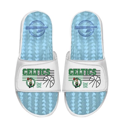 Boston Celtics ISlide x Staycool Unisex Collage Gel Slide Sandals