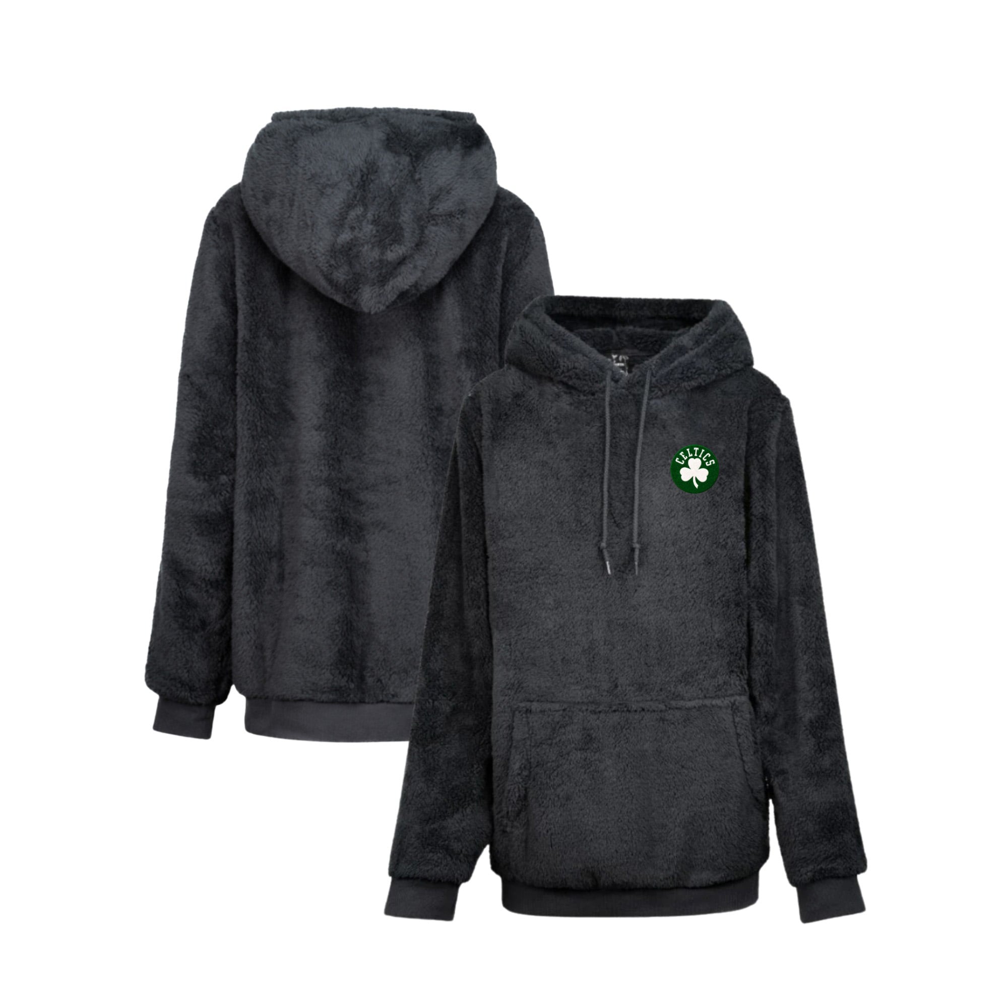 Unisex the Best Hoodie World By Jill Martin Black Boston Celtics Oversized Lounge Pullover