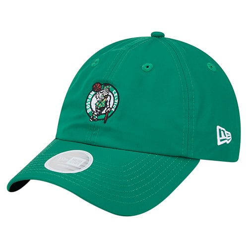 Women's New Era Kelly Green Boston Celtics 9FORTY Team Ponytail Flex Hat