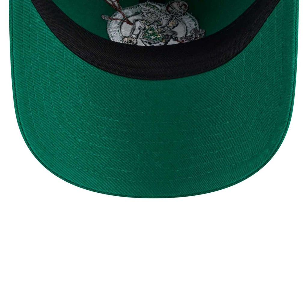 Boston Celtics New Era Women\'s Bloom Print 9TWENTY Adjustable Hat Kelly Green New Era Women main image 3