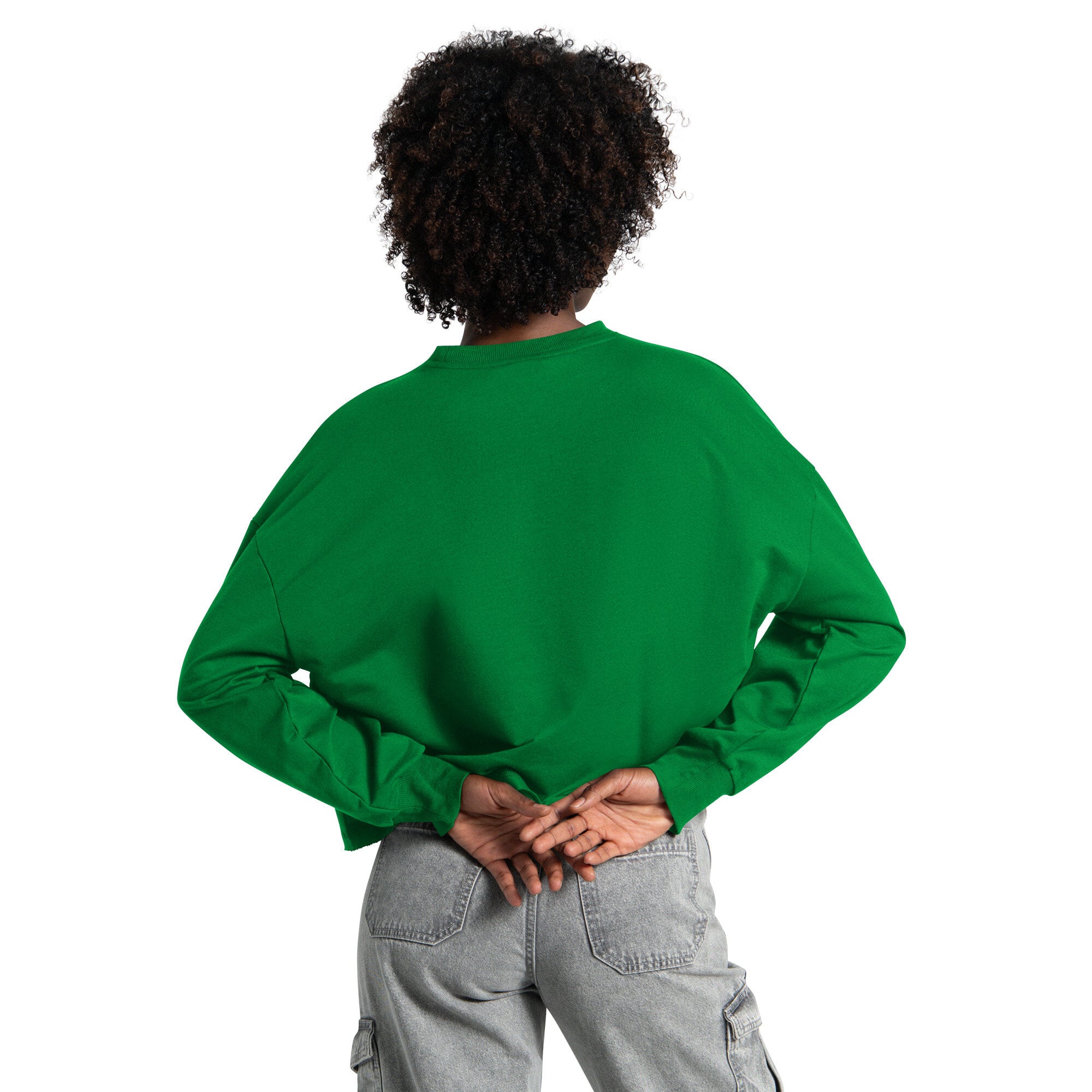 Women's Starter Kelly Green Boston Celtics Bleachers Cropped Sweatshirt