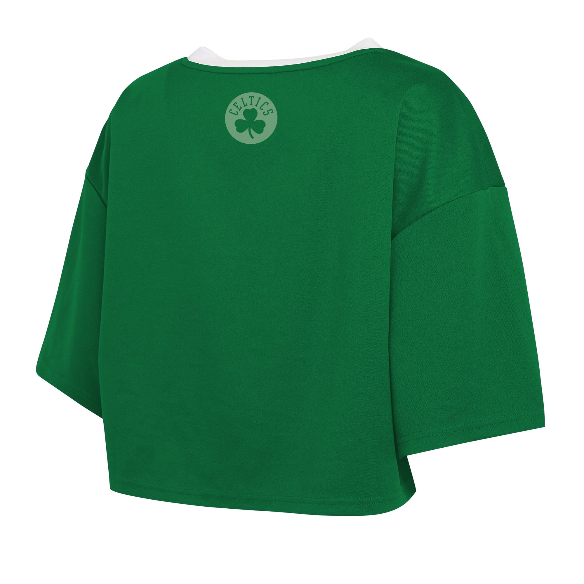 T-shirt court vert Kelly des Boston Celtics de la marque WEAR by Erin Andrews pour femmes