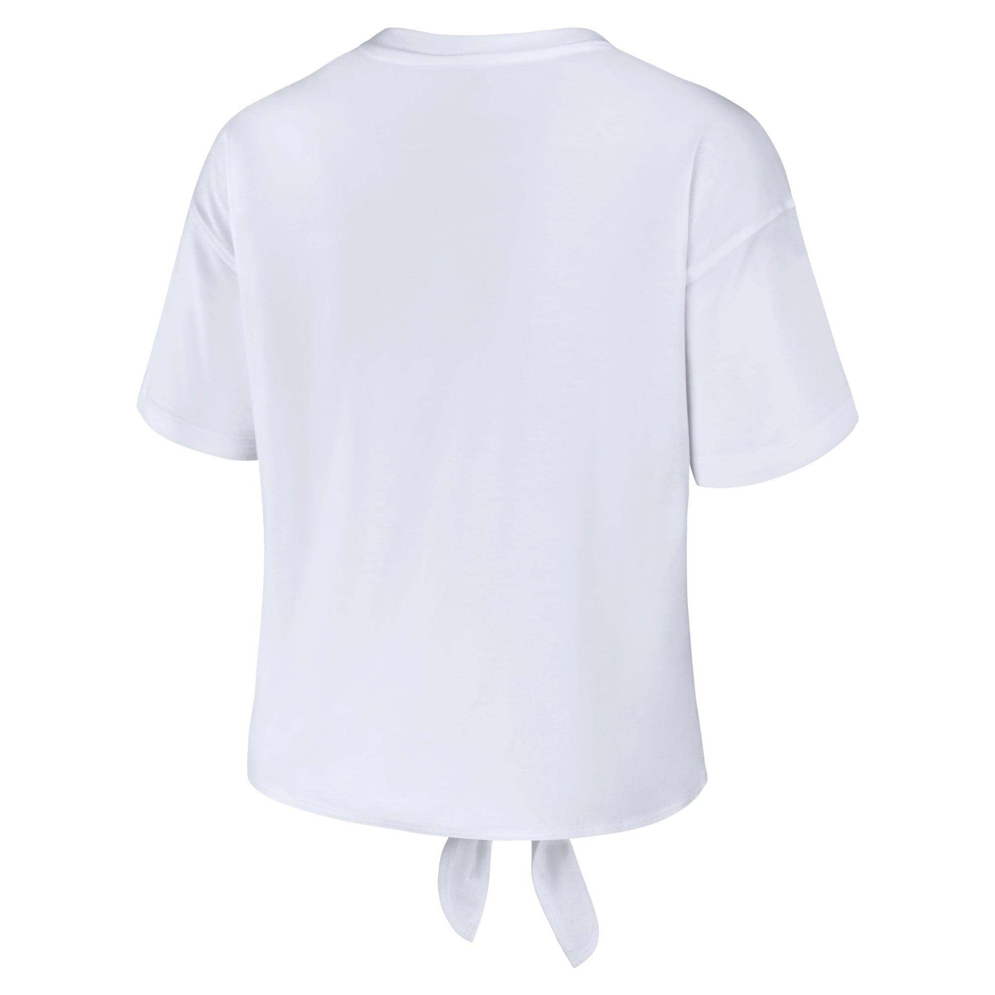T-shirt blanc noué sur le devant des Boston Celtics WEAR by Erin Andrews pour femmes