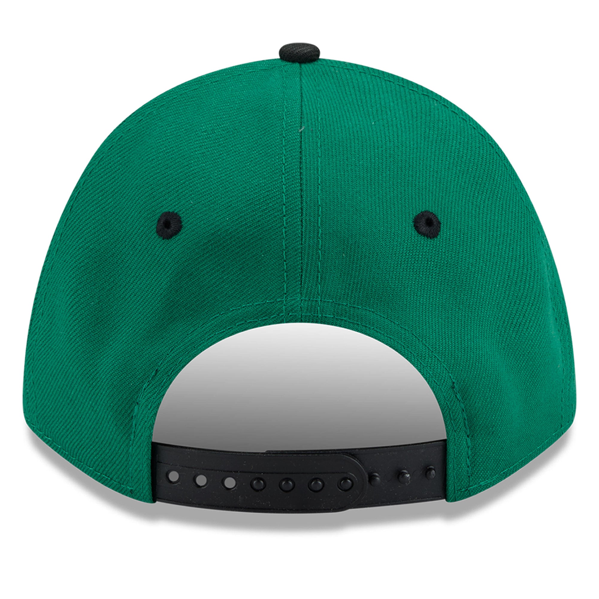 Casquette ajustable New Era Kelly Green/Black Boston Celtics Arch 9FORTY A-Frame M-Crown pour jeunes
