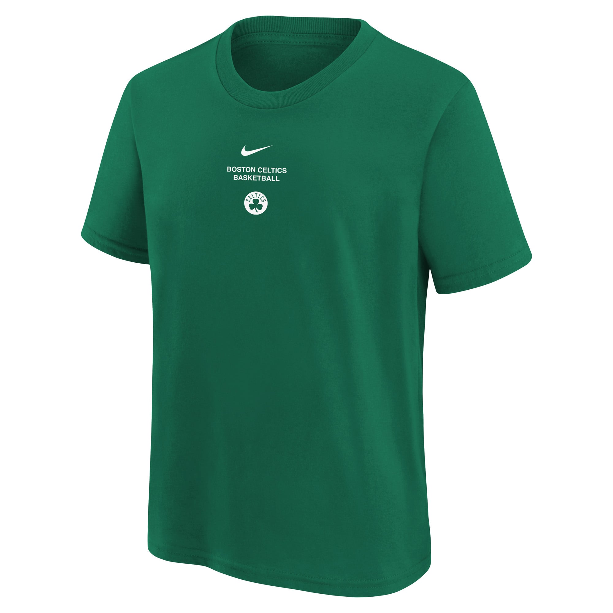 T-shirt d'entraînement Nike Kelly Green Boston Celtics 2026 Standard Issue pour jeunes
