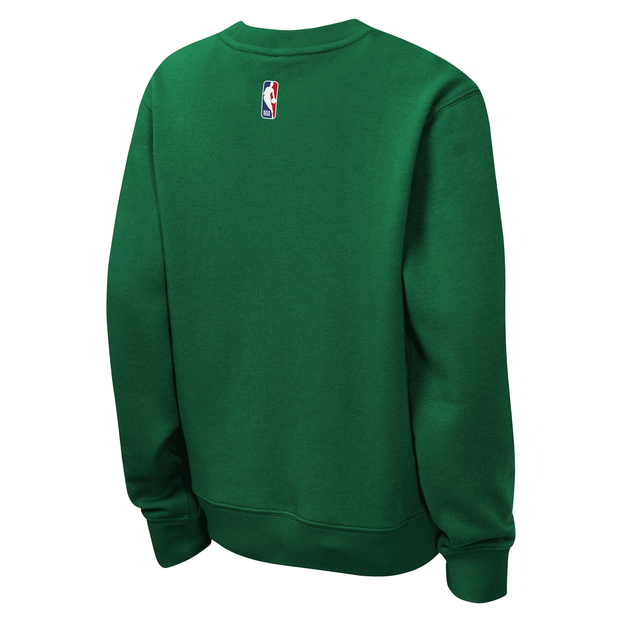 Sweat-shirt à col rond Nike vert Kelly pour enfant, logo Boston Celtics Essential Club, du club