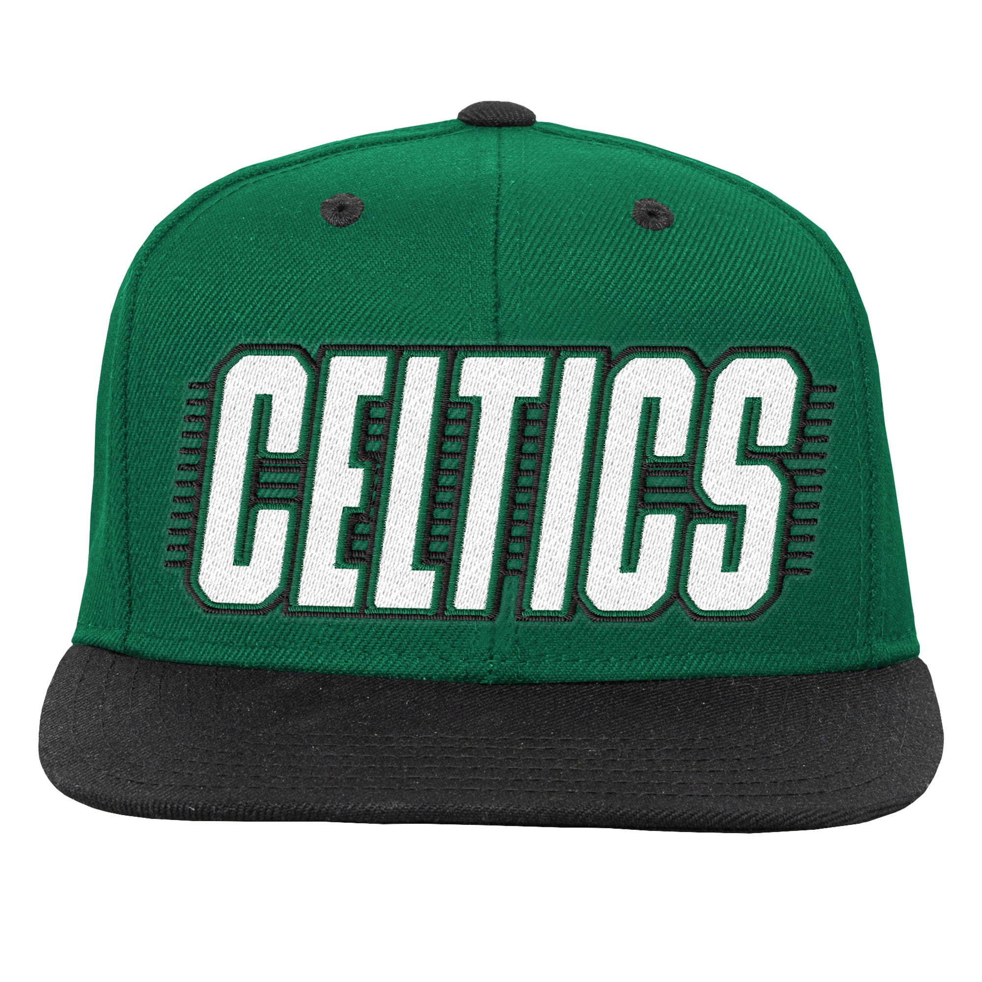 Casquette snapback Boston Celtics vert Kelly/noir pour jeunes