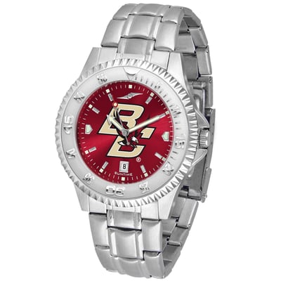 Boston College Eagles Competitor Steel AnoChrome Watch - Maroon