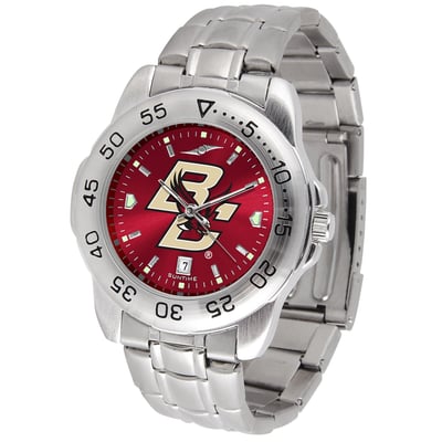 Boston College Eagles Sport Steel AnoChrome Watch - Maroon