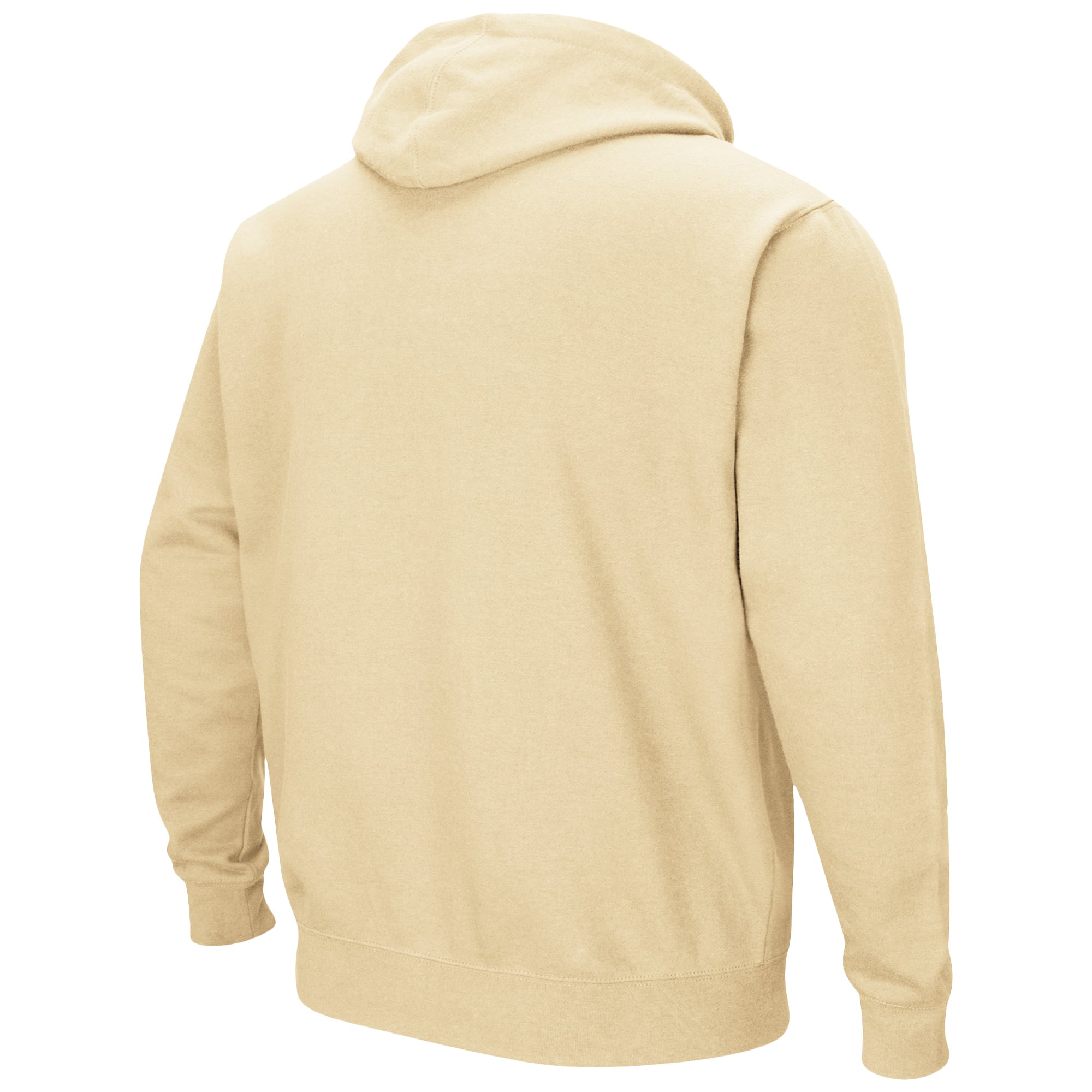 Men's Colosseum Gold Boston College Eagles Arch & Logo 3.0 Pullover Hoodie
