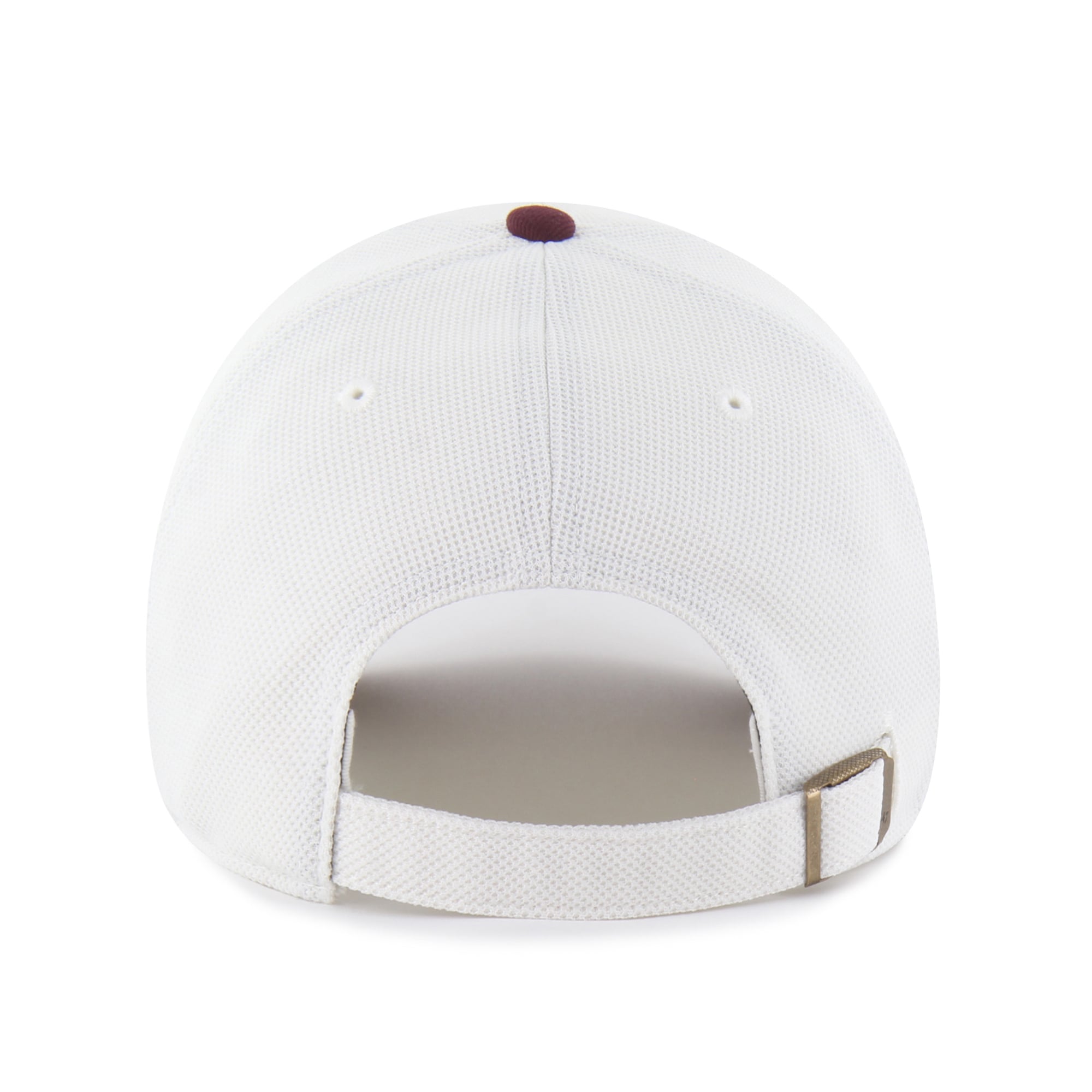 Unisex '47 White/Maroon Boston College Eagles Pique Patch Clean Up Adjustable Hat
