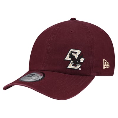 Casquette unisexe Boston College Eagles New Era Offset Casual Classic ajustable - Bordeaux