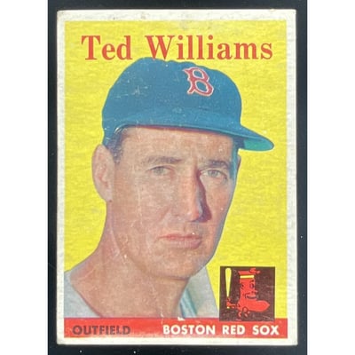 1958 Topps #1 Ted Williams