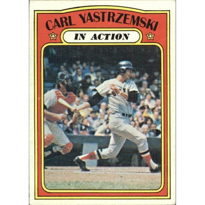 1972 Topps #38 Carl Yastrzemski IA