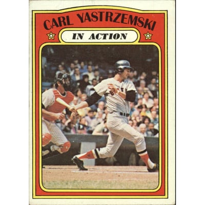 1972 Topps #38 Carl Yastrzemski IA