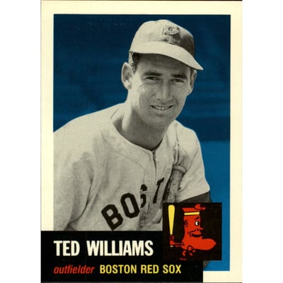 1991 Topps Archives '53 #319 Ted Williams