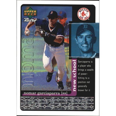 1999 Upper Deck Retro Old School/New School #S26 Nomar Garciaparra