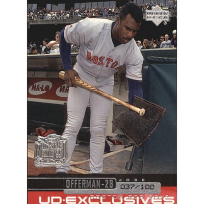 2000 Upper Deck Exclusives Silver #61 Jose Offerman