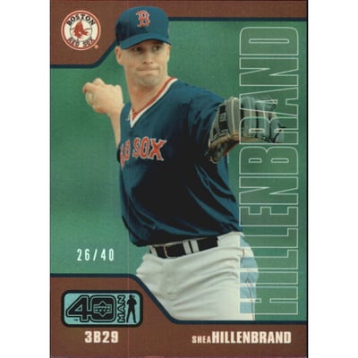2002 Upper Deck 40-Man Electric Rainbow #271 Shea Hillenbrand