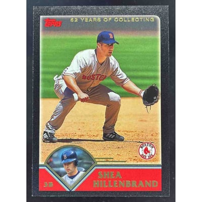 2003 Topps Black #411 Shea Hillenbrand /52