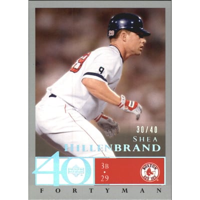 2003 Upper Deck 40-Man Rainbow #210 Shea Hillenbrand