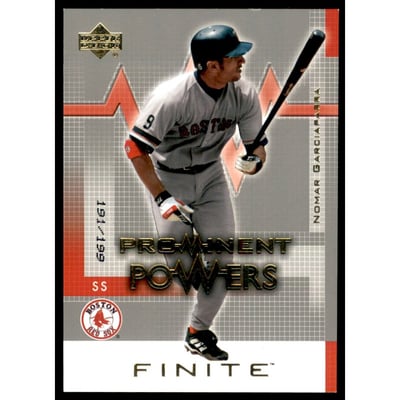 2003 Upper Deck Finite Gold #176 Nomar Garciaparra PP