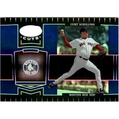 2004 Leaf Certified Cuts Marble Blue #30 Curt Schilling